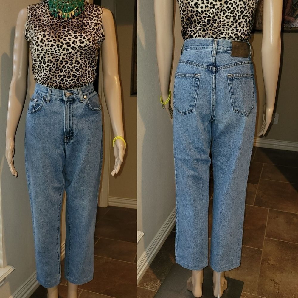 Calvin Klein Jeans High Rise Mom Jean Double Stone Wash - Picture 12 of 16